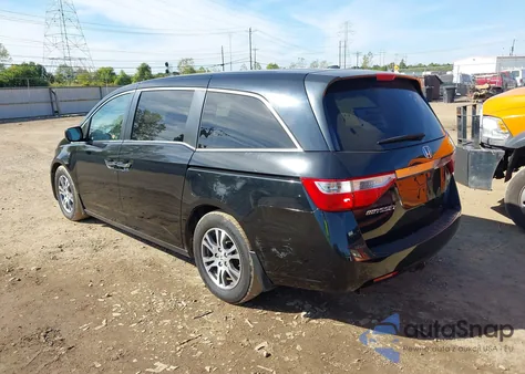 2012 Honda Odyssey Ex-L из США, поврежденный, VIN 5FNRL5H65CB063735